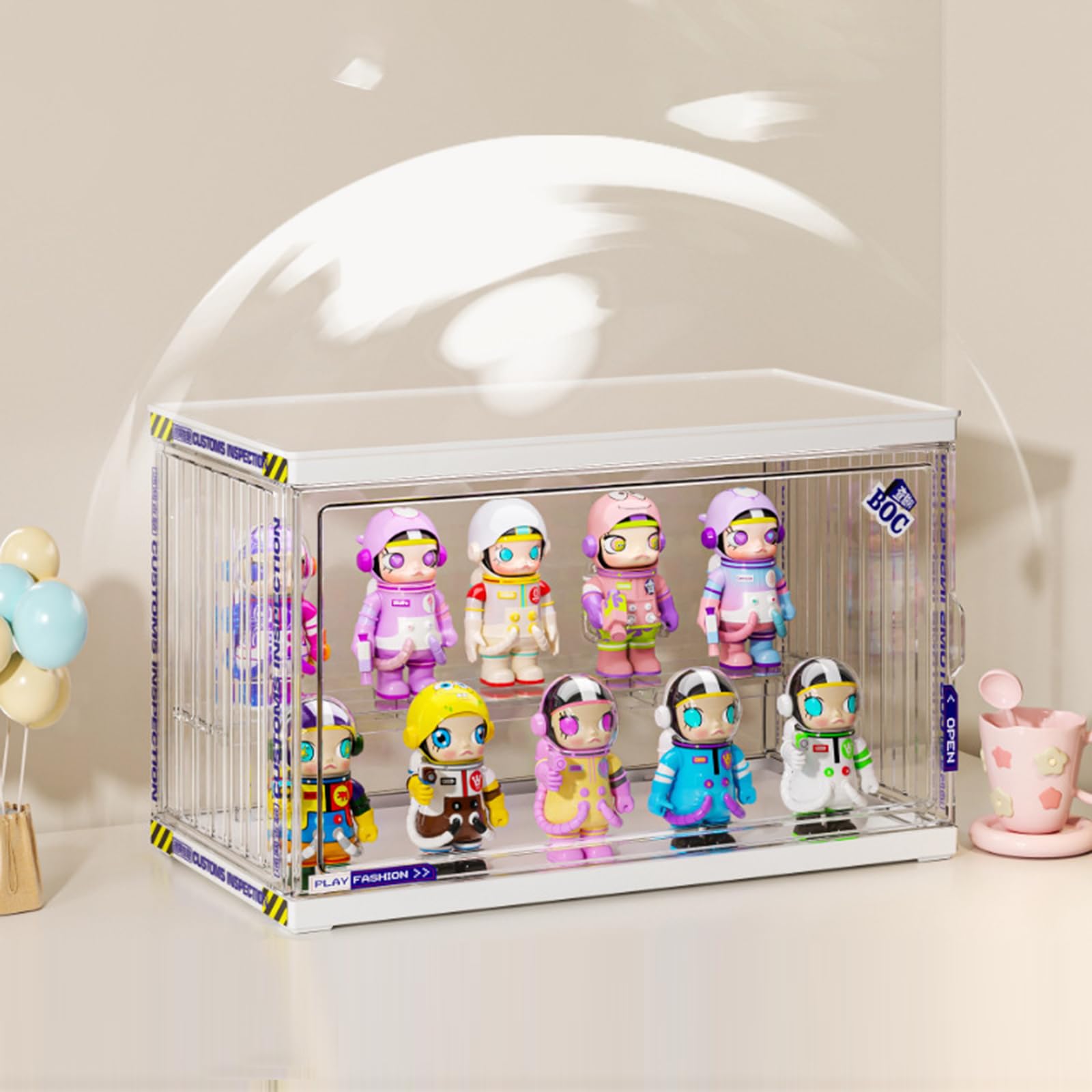 Amazon.co.jp: Edinstry フィギュアケース ポップマート ディスプレイ